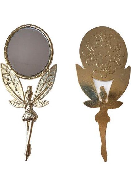 Metal Ayna Melekli Model (20 Adet) Altın