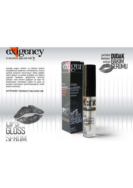 Dudak Bakım Serumu Parlatıcı, Besleyici, Onarıcı – 5ml. fırsatları