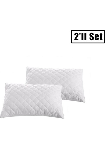 2'li Set Yastık Koruyucu, Tela Kapitoneli Yastık Alezi, 50 x 70 cm modelleri