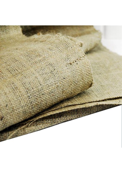 Naturel Jüt Kumaş (Keten Çuval -Naturel Kanaviçe) (1 Metre)