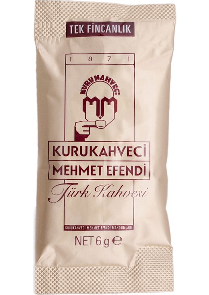 Türk Kahvesi 6 gr Bir Fincanlık 12'li