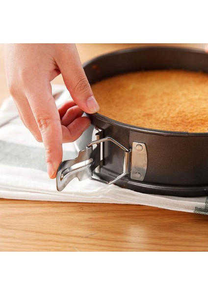 Patisse Yuvarlak Kelepçeli Altı Çıkan Pasta Kek Kalıbı 6.5X22 cm fırsatları