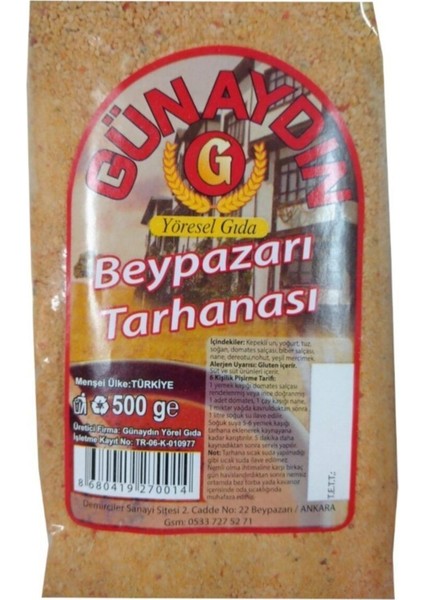 Beypazarı Tarhanası 500 gr modelleri