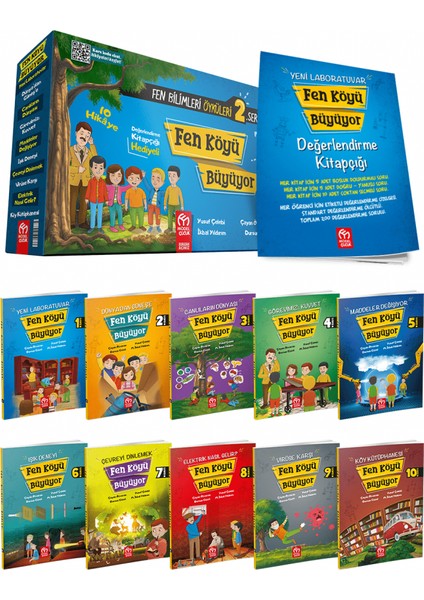 Fen Köyü Büyüyor 2 Hikaye Serisi 10 Kitap