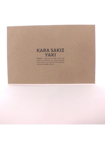 Kara Sakız Yakısı