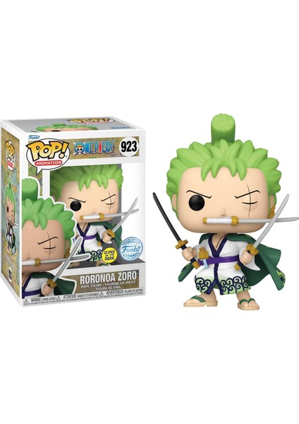 Pop Animation One Piece - Roronoa Zoro Glows In The Dark Special Edition NO:923