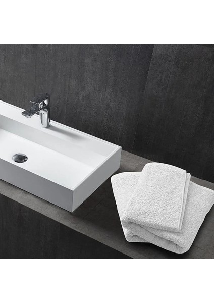 3'lü Set Beyaz Pamuk Otel Banyo Havlusu 70 x 140 cm , Otel Havlusu modelleri