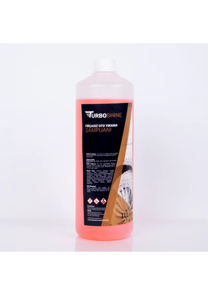 Turbo Shine Fırçasız Oto Şampuan 1 Litre