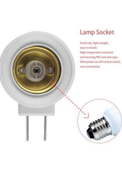 Fişli Aç-Kapa E27 Ampül Duyu indirimleri