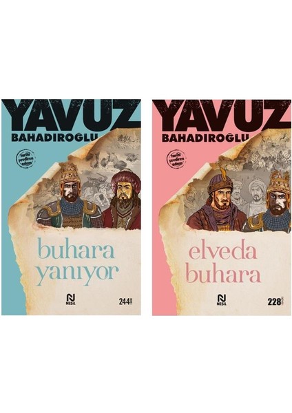 Buhara Yanıyor - Elveda Buhara 2 Kitap - Yavuz Bahadıroğlu