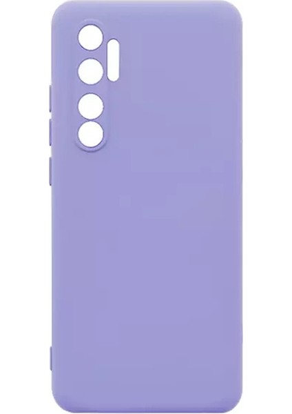 Xiaomi Mi Note 10 Lite Renkli Yumuşak Silikon Darbe Dayanıklı Koruyucu Kılıf Arka Kapak + Ekran Koruyucu