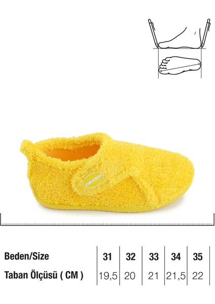 Kışlık Kız Çocuk Peluşlu Rahat Taban Cırt Cırtlı Ayarlanabilir Ev Okul Kreş Panduf Ayakkabı fiyatları