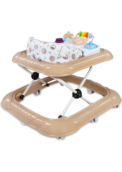 Lüks Müzikli Yürüteç Kahverengi modelleri