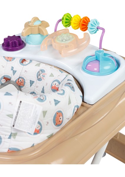 Lüks Müzikli Yürüteç Kahverengi fırsatları