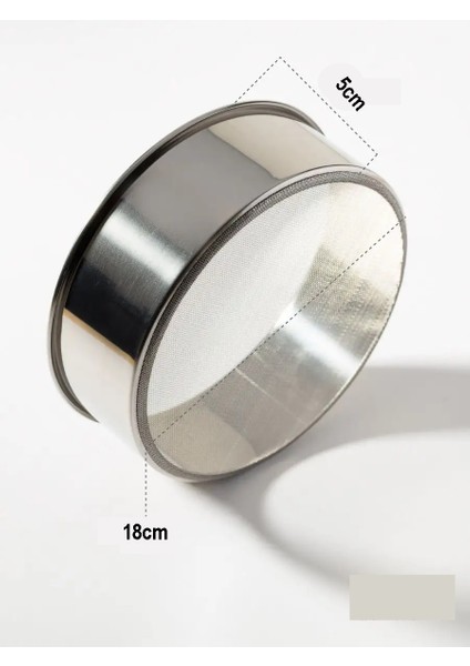 Metal Un Eleği 18 cm 720939