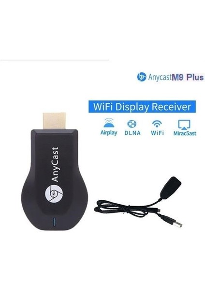 Anycast M9 Plus Telefon ve Televizyon Bağlantı Kurma Kiti