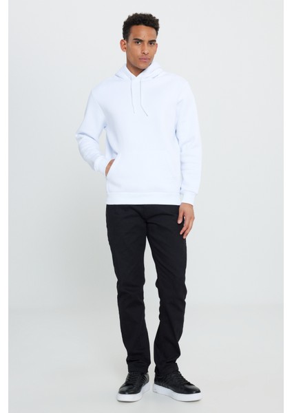 2'li Paket Standart Fit Normal Kesim Kapüşonlu Kanguru Cepli Sweatshirt