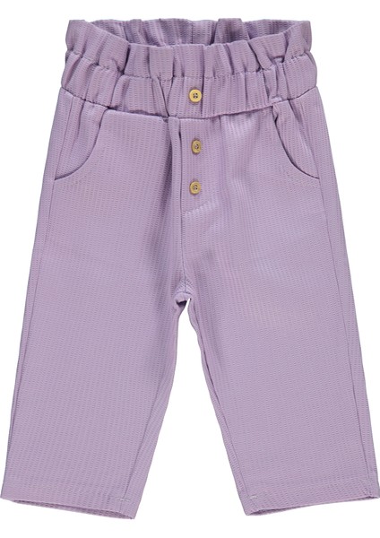Kız Bebek Pantolon 6-18 Ay Lila