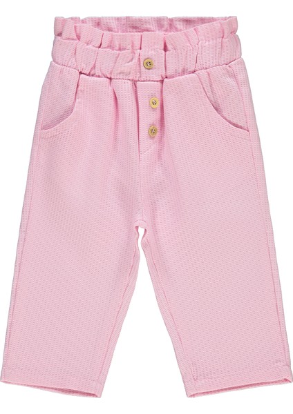 Kız Bebek Pantolon 6-18 Ay Pembe