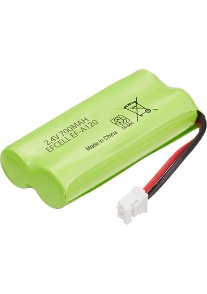 EF-A120 Şarjlı Telsiz Telefon Pili 2.4V 700MAH Ni-Mh