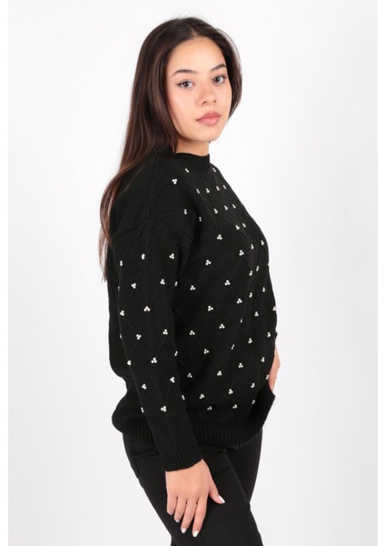 24K0348K1 Kadın Incili Tunik modelleri