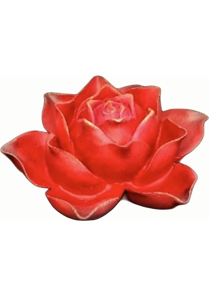 16CM 3 Boyutlu Büyük Gül Çiçek Silikon Kalıp K-1002, Kokulu Taş Sabun Alçı Mum Kalıbı