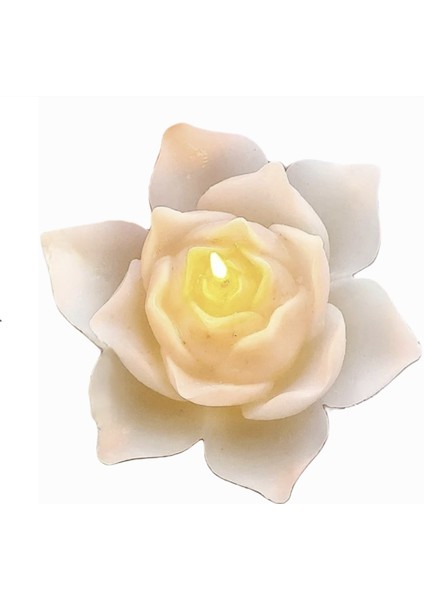 16CM 3 Boyutlu Büyük Gül Çiçek Silikon Kalıp K-1002, Kokulu Taş Sabun Alçı Mum Kalıbı