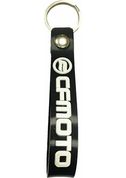 Anahtarlık Siyah Beyaz Cf Moto