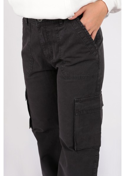 24K0177K1 Kadın Kargo Cep Pantolon indirimleri