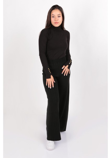 24K0231K1 Kadın Triko Pantolon