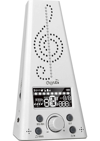 WMT-230-WH Beyaz Dijital Metronom-Tuner