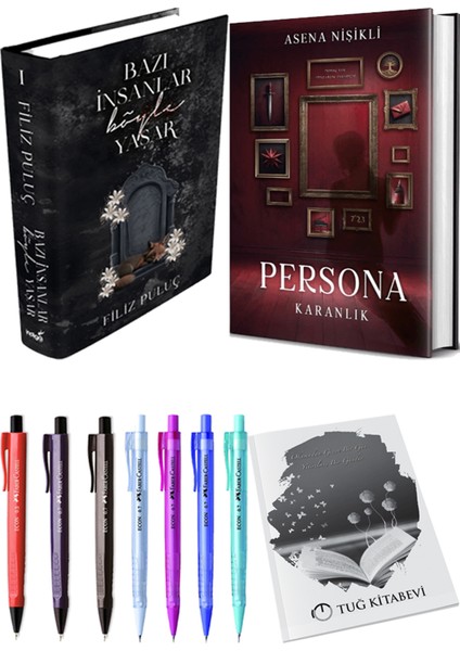 Persona Karanlık Ciltli ve Bazı Insanlar Böyle Yaşar 1 Ciltli Filiz Puluç 2li Set + Hediyeli