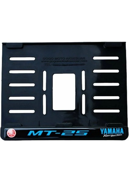 Plastik Plakalık 3 15X24 cm Yamaha Mt-25