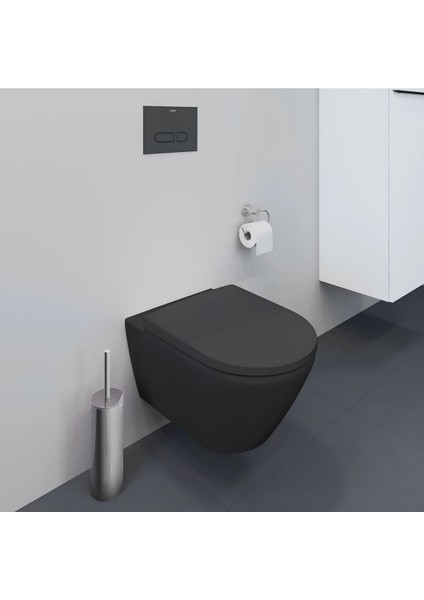 D-Neo Rimless Mat Antrasit Asma Klozet 2577398975, Duravit Yavaş Kapak fiyatları