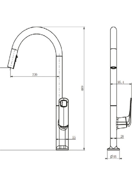 1321B Black Spiralli Evye Bataryası