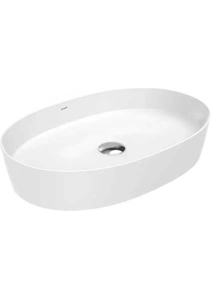 LP170 Loop 70 Oval Deliksiz Lavabo, 70X40 cm