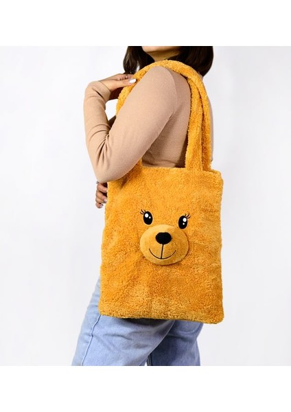 Peluşçu Dayı Yumuşacık Peluş Ayıcıklı Omuz Çantası