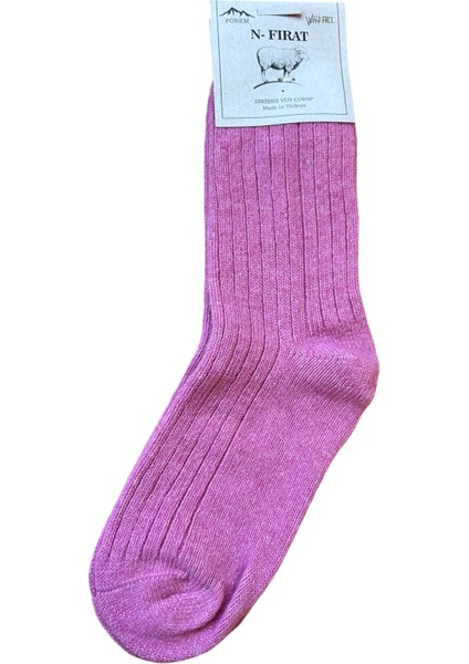 Yünlü Kadın Renkli 6 Çift Soket Çorap fırsatları