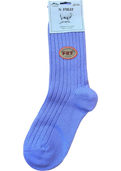 Yünlü Kadın Renkli 6 Çift Soket Çorap indirimleri