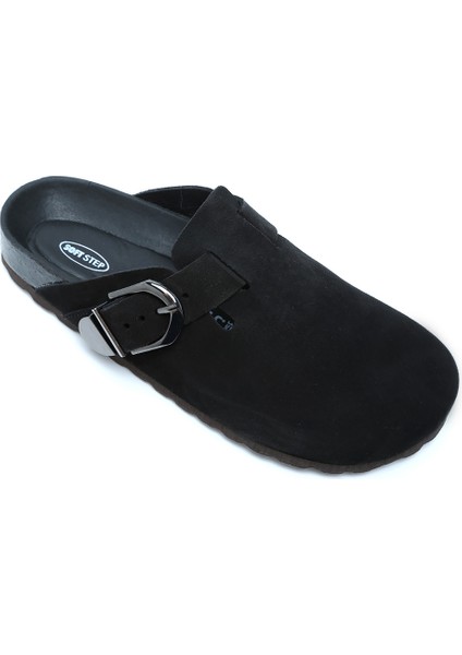 K14616SD Kifidis Soft Step Kadın Süet Deri Sabo Mantar Terlik 36-41
