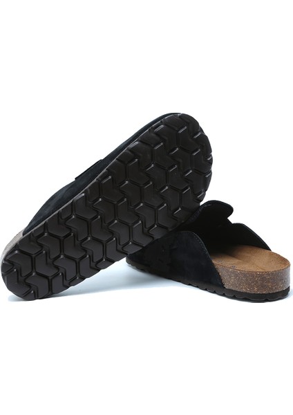 K14212SD Kifidis Soft Step Süet Deri Sabo Mantar Terlik 36-46