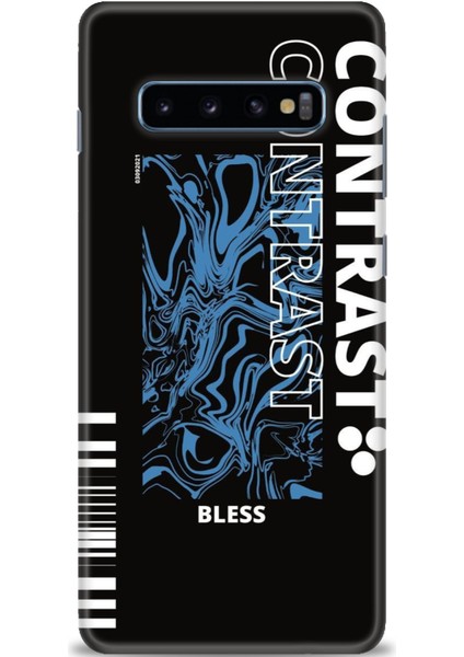 Samsung Galaxy S10 Plus Kılıf Hd Baskılı - Bless + 9h Nano Ekran Koruyucu