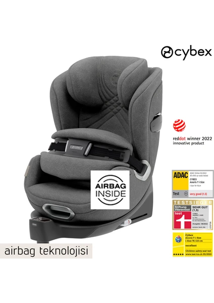 ADAC'lı Anoris T i-size Airbag li Bebek Çocuk Oto Koltuğu 9-21 kg