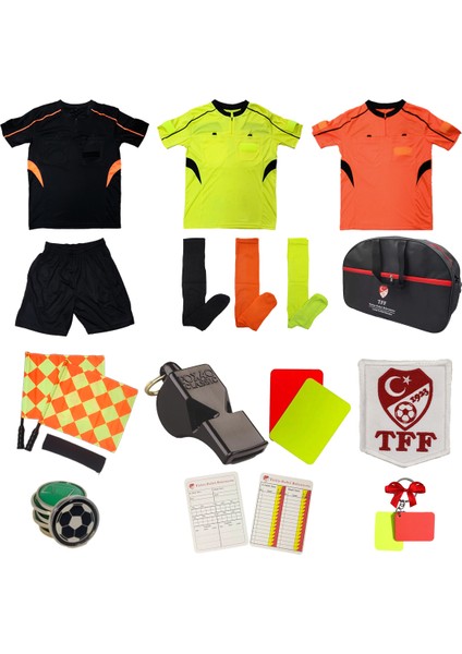 Aday Hakem Seti (Kısa Kol), Futbol Aday Hakem Seti , Futbol Hakem Set, Hakem Seti