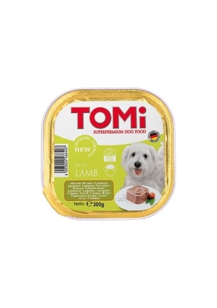 Köpek Kuzu Etli Pate Alüminyum Yaş Mama 300gr (Pate)