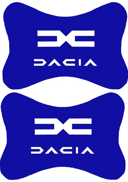 2'li Set Dacia Araçlarla Uyumlu Ortopedik Oto Boyun Yastığı