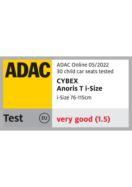 ADAC'lı Anoris T i-size Airbag li Bebek Çocuk Oto Koltuğu 9-21 kg