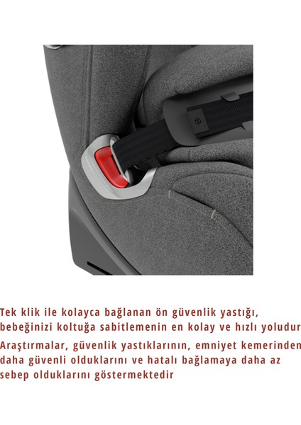 ADAC'lı Anoris T i-size Airbag li Bebek Çocuk Oto Koltuğu 9-21 kg