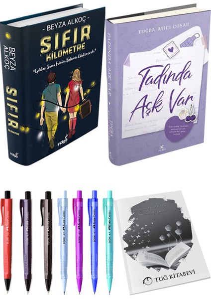 Tadında Aşk Var Ciltli ve Acıların Hükümdarı Ciltli Adora Yağmur 2li Set + Hediyeli