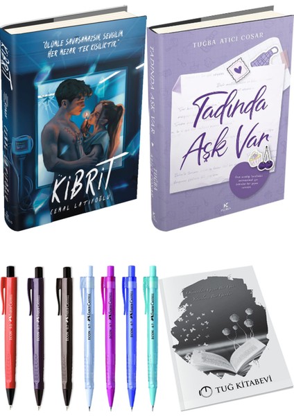 Tadında Aşk Var Ciltli ve Daire 7 Ciltli Beyza Alkoç 2li Set + Hediyeli